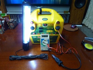 ポータブル電源と電流測定