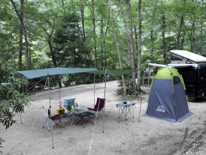 20130810のキャンプ風景