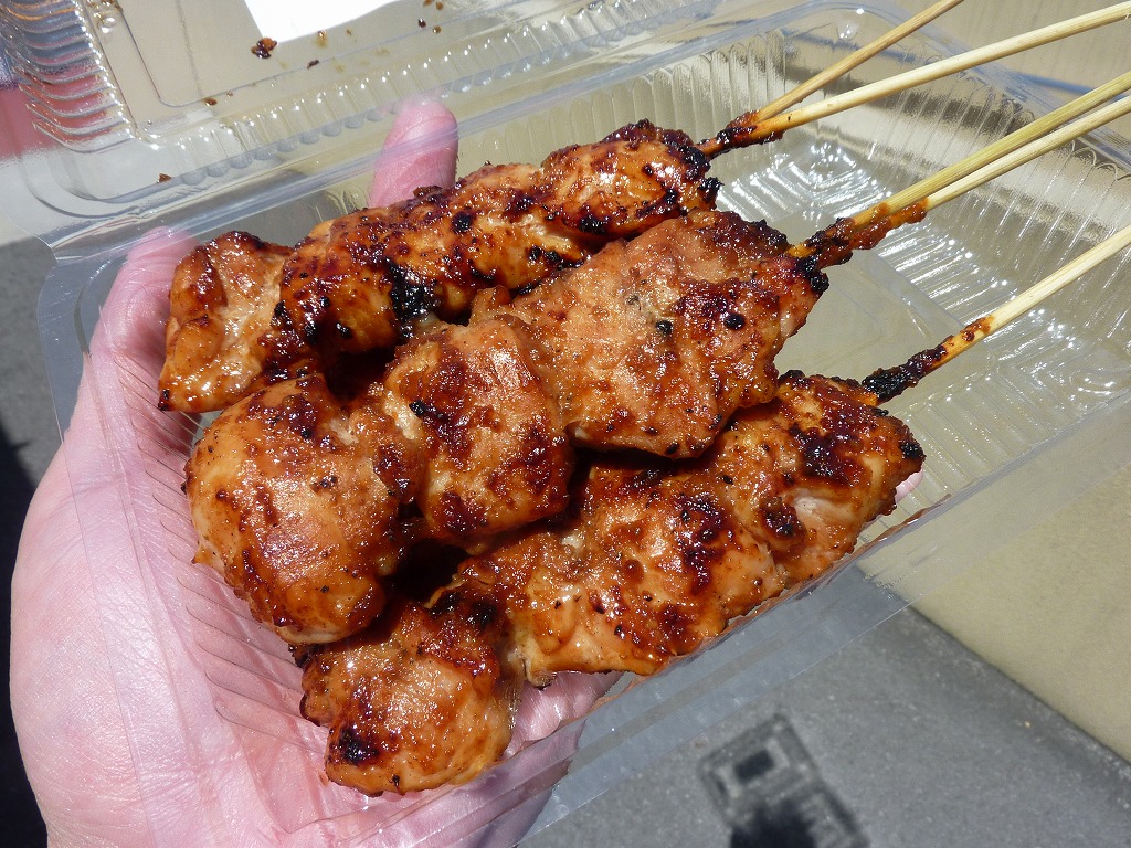 出雲坂根駅の焼き鳥_20130525