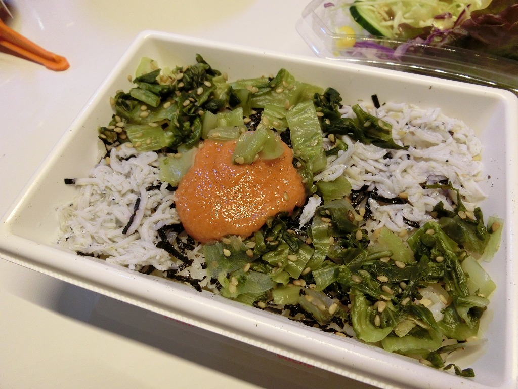 青高菜と明太子の御飯_20140301