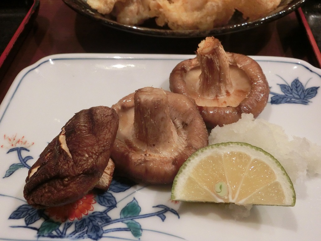 焼きしいたけ_20161122