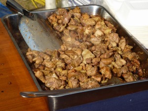 赤鶏炭火焼き